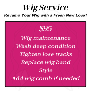 Wig Maintenance