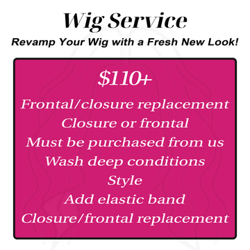 Frontal or Closure Replacement